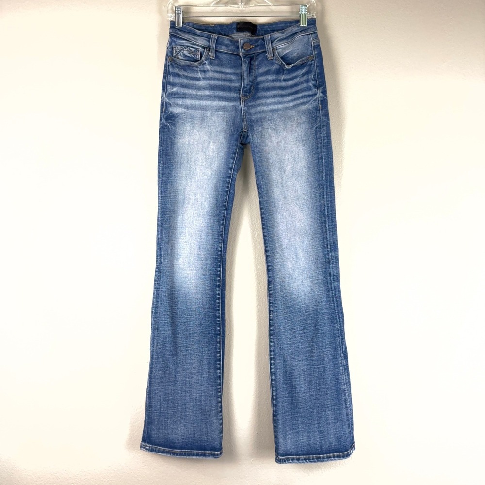 Buckle Black Fit No. 53 Mens Bootcut Jeans 26x32 Blue Stretch Denim BBW4914R